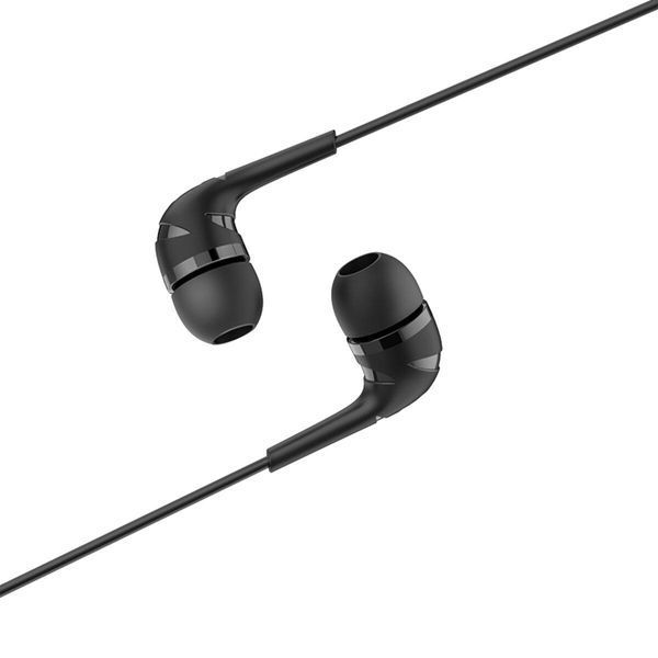 Навушники HOCO M40 Prosody universal earphones with microphone Black 656-03933 фото