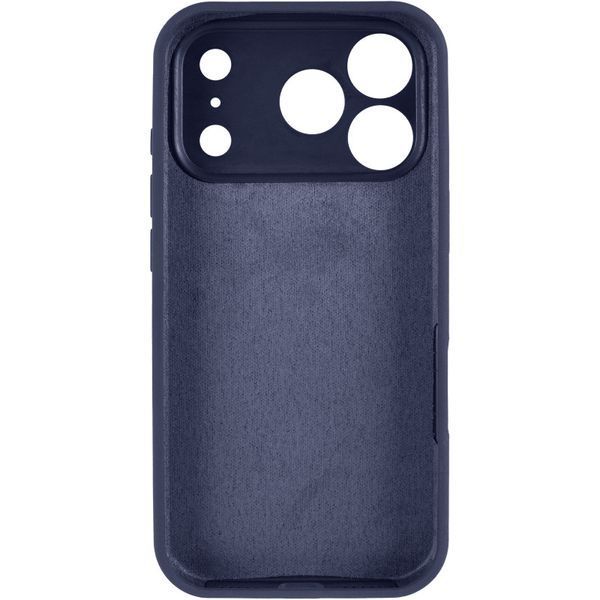 Силиконовый чехол Silk Full Camera Protective для Apple iPhone 17 Pro Max / 18 Pro Max (6.9") Midnight blue 777-09547 фото