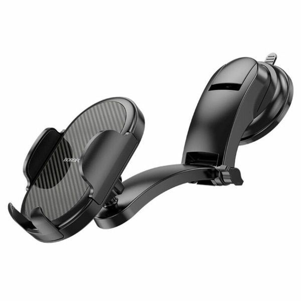 Тримач для мобільного BOROFONE BH73 Charm press type center console car holder Black 656-00459 фото