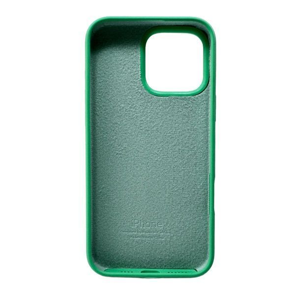 Силиконовый чехол для iPhone 16 Pro Max Spearmint 666-01295 фото