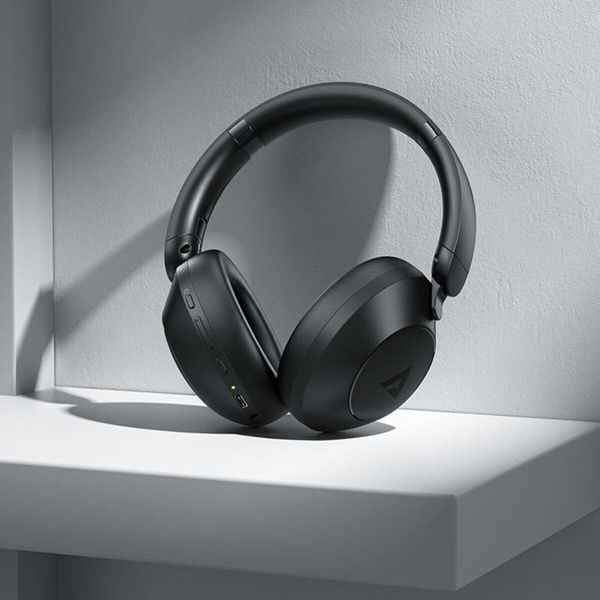 Бездротові накладні навушники ACEFAST H3 active noise canceling wireless headset Black 656-03779 фото