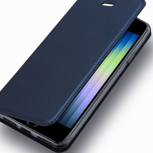 Чехол-книжка Dux Ducis с карманом для визиток для iPhone 7 / 8 / SE Night Blue 208-04886 фото