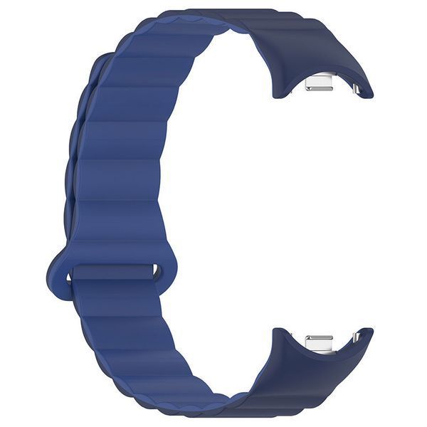 Ремінець Dual-color Magnetic для Xiaomi Mi Band 9/8/10 Navy Blue / Blue 212-01648 фото