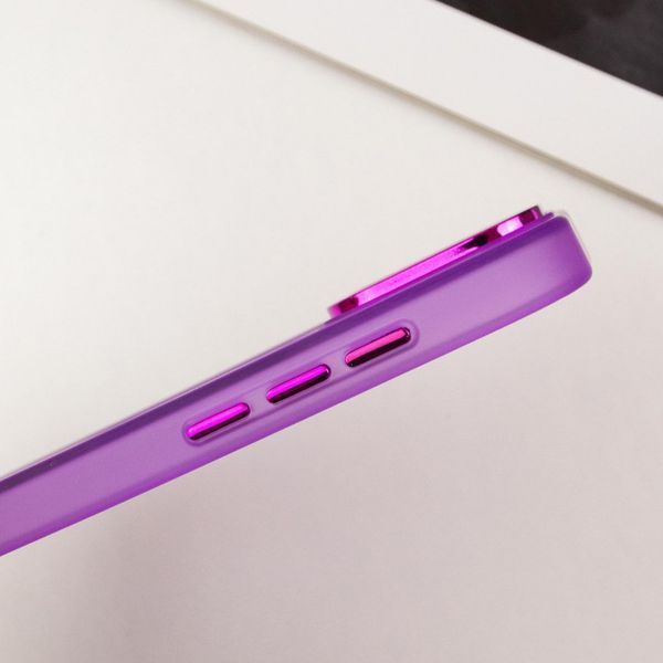 Чохол TPU+PC Lily with MagSafe для Apple iPhone 14 Pro Max (6.7") Purple 214-03594 фото