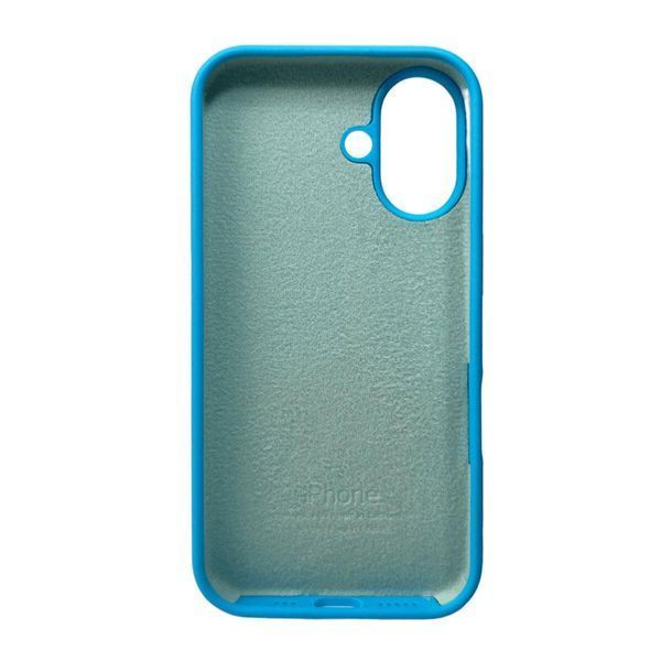 Силіконовий чохол для iPhone 16 Surf Blue 666-01191 фото