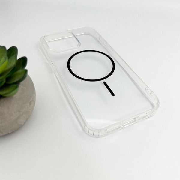 Чехол Acrylic Thin Magnetic для Apple iPhone 14 Black 666-03635 фото