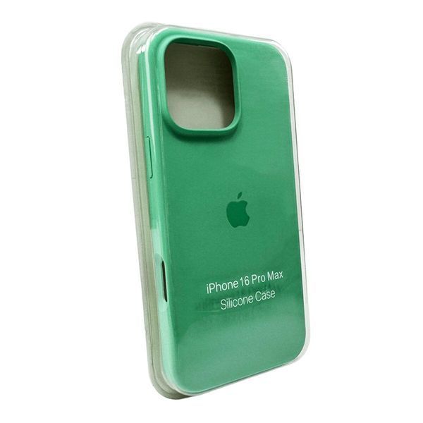 Силиконовый чехол для iPhone 16 Pro Max Spearmint 666-01295 фото