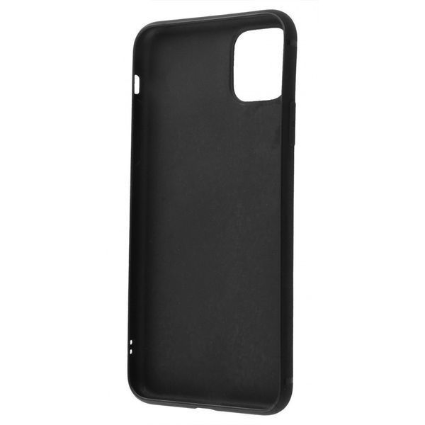 Силиконовый чехол 0.5 mm Black Matt iPhone 11 Pro Max 208-04693 фото