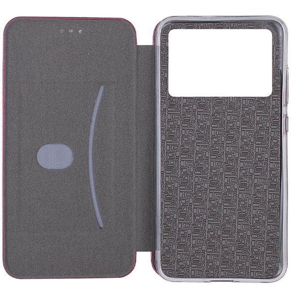 Шкіряний чохол-книжка Classy для Xiaomi Poco M5 Maroon 777-05854 фото