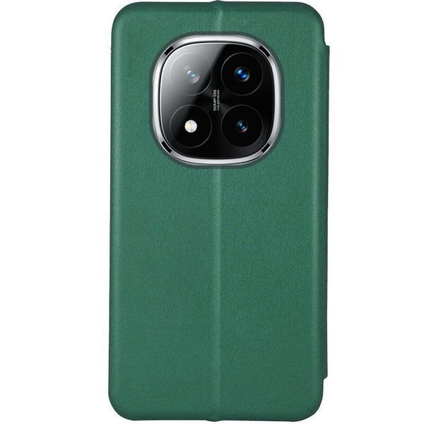 Шкіряний чохол-книжка Classy для Xiaomi Redmi Note 14 Pro 4G Green 777-05300 фото