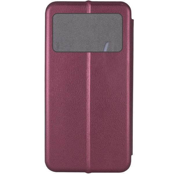 Шкіряний чохол-книжка Classy для Xiaomi Poco M5 Maroon 777-05854 фото