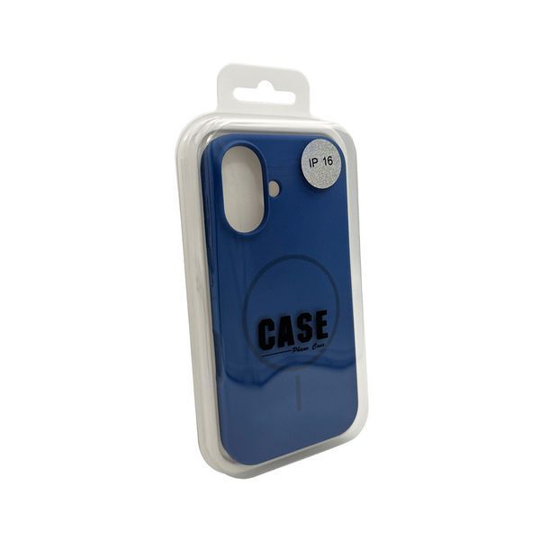 Чехол для смартфона Silicone Case Magnetic для Apple iPhone 16 Porcelain Blue 666-04080 фото