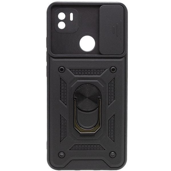Ударопрочный чехол Camshield Serge Ring для Xiaomi Redmi A1+ / Poco C50 / A2+ Black 777-04548 фото