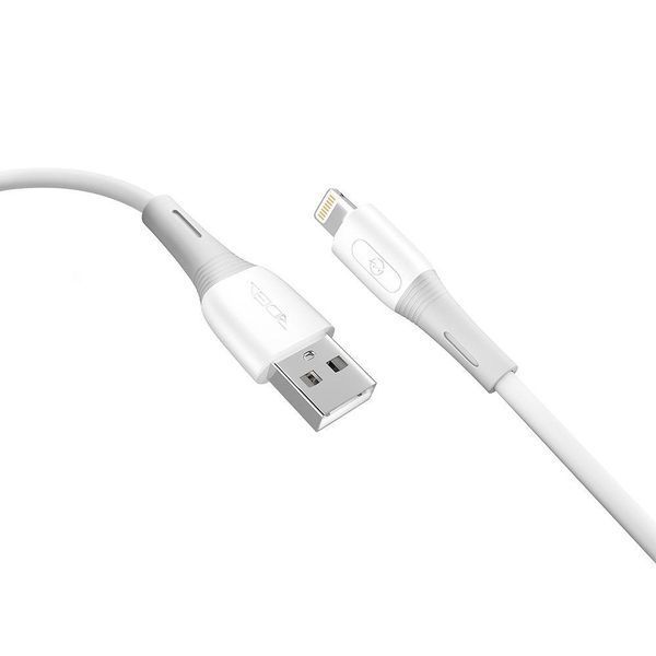 Кабель Ridea RC-M133 Spring 12W USB to Lightning Білий 209-00164 фото