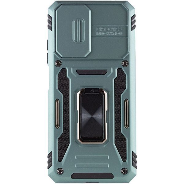 Ударопрочный чехол Camshield Army Ring для Xiaomi Redmi Note 11 (Global) / Note 11S / Note 12S Light Green 777-05150 фото