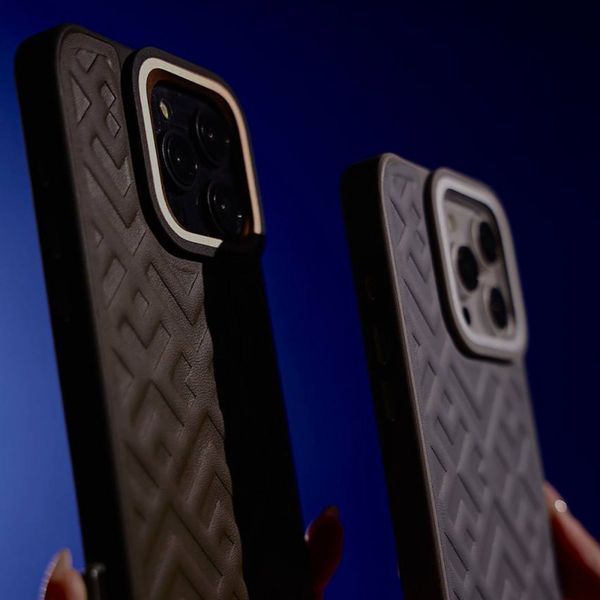 Чохол Kajsa Rhombus Collection with Magnetic Ring iPhone 16 Pro Blue 656-08185 фото