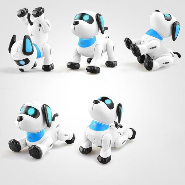Интерактивная игрушка Собака-Робот SHT K21 white 656-03551 фото