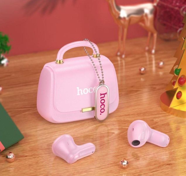Наушники HOCO DES35 Dawn handbag BT headset Pink 656-00905 фото