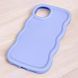 Чехол TPU Ripple для Apple iPhone 15 Plus (6.7") Lilac Blue 555-01054 фото 3