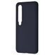 Чохол WAVE Full Silicone Cover для Xiaomi Mi 10/Mi 10 Pro Black 656-07367 фото 1