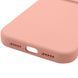 Силиконовый чехол Silk Full Camera Protective для Apple iPhone 17 Pro (6.3") Peach 777-09947 фото 5