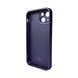 Чохол для смартфона AG Glass Matt Frame Color для iPhone 12 Deep Purple 666-00554 фото 2