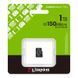 Карта памяти microSDXC (UHS-1 U3) Kingston Canvas Select Plus Gen3 1Tb class 10 А1 V30 (R-150MB/s) SDCS3/1TBSP фото 2