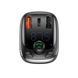 Автомобільний зарядний пристрій з FM-модулятором Baseus T Shaped S-13 Car Bluetooth MP3 Player (PPS Fast Charger Edition) Black 656-00570 фото 4