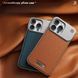 Накладка Leather Aromatherapy Metal Magnetic для iPhone 16 Pro Grey 207-00393 фото 8