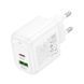 Мережевий зарядний пристрій HOCO CS55A Surplus PD30W+QC3.0 charger White 6942007631549 фото 3