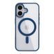 Чохол NEW TPU Color with Magsafe для iPhone 16 Navy Blue 214-02585 фото 1