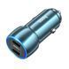 Автомобильное зарядное устройство HOCO Z48 Tough 40W dual port(2C) car charger Sapphire Blue 656-00353 фото 2