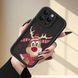 Новогодний чехол для iPhone 13 Pro Black deer 777-02160 фото 2