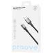 Кабель Proove ReGen Silicone USB to Lightning 2.4A (1m) black 656-02585 фото 2