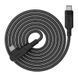 Кабель ACEFAST C5-03 USB-C to USB-C 100W right angled aluminum alloy 2m Black 6974316281016 фото 4