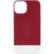 Чехол TPU+PC Bichromatic для Apple iPhone 12 Pro / 12 (6.1") Wine / White 555-03966 фото 1