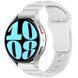 Силіконовий ремінець Defense для Smart Watch 20mm white 212-01698 фото 1