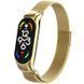 Ремешок Milanese Loop Design для Xiaomi Mi Band 5/6 Золотой 212-01242 фото 1