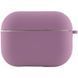 Силиконовый футляр с микрофиброй для наушников Airpods Pro Lilac Pride 203-00231 фото 2