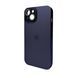 Чохол AG Glass Sapphire Frame MagSafe для iPhone 15 Deep Purple 666-02819 фото 1