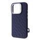 Чохол Kajsa Rhombus Collection with Magnetic Ring iPhone 16 Pro Blue 656-08185 фото 1