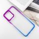 Чехол TPU+PC Fresh sip series для Xiaomi Redmi 12 Синий / Фиолетовый 777-06616 фото 2