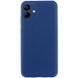 Чохол TPU GETMAN Liquid Silk Full Camera для Samsung Galaxy A06 Синій / Navy Blue ILSO-00000074074-12 фото