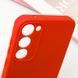 Чехол Silicone Cover Lakshmi Full Camera для Samsung Galaxy S23+ Red 777-07006 фото 5