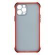 Силиконовый чехол TOTU Armor Dark with Frame для iPhone 12 Pro Красный 208-00976 фото