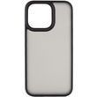 TPU+PC чехол Metal Buttons для Apple iPhone 14 Pro Max (6.7") Черный 777-08293 фото