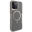 TPU+PC чохол Metal Buttons with MagSafe Carbon Ring для Apple iPhone 16 Pro Max (6.9") Grey 777-08092 фото