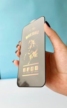 Защитное стекло Mustang OG полноэкранное для iPhone 12 / 12 Pro 204-00064 фото