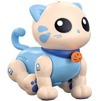 Интерактивная игрушка Котенок-Робот SHT K31 Blue 656-03552 фото