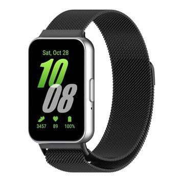 Ремінець для Samsung Galaxy Fit 3 (R390) Milanese Loop Black 212-02379 фото